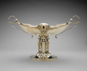 Compote, Gorham Manufacturing Company, n. 1863-68 (hopea) tekijältä Gorham Manufacturing Company Gorham Manufacturing Company