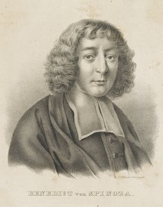 Baruch Spinozan muotokuva, n. 1830-1840. tekijältä Gottfried Küstner