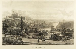 Näkymä Tiflisiin, 1830-luku