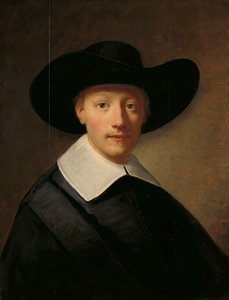 Miehen muotokuva, joka tunnetaan perinteisesti nimellä Gozen Centen (1611/12-1677)