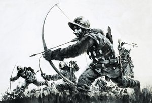 Jousimiehet Bannockburnin taistelussa tekijältä Graham Coton