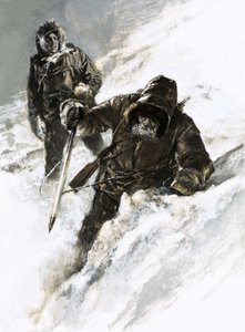 Tohtori Isaac Stringer ja C. F. Johnson vaelsivat Yukonin halki... tekijältä Graham Coton