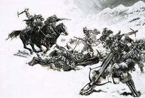 Giovanni de Medici johti tappajien armeijaa, joka tunnettiin nimellä Mustat joukot. tekijältä Graham Coton