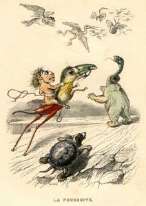 Kuvitus Henri Fournierin romaaniin "Un Autre Monde".
