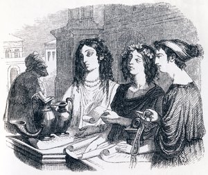 testamentti selitti Aesop - Fables La Fontaine tekijältä Grandville