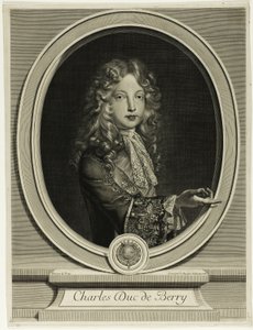 Charles Duc de Berry tekijältä Gérard Edelinck