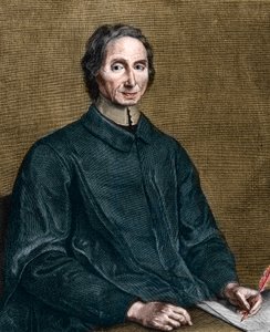 Ranskalaisen filosofin Nicolas Malebranchen (1638-1715) muotokuva.