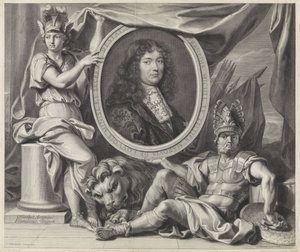François-Michel Le Tellierin muotokuva tekijältä Gérard Edelinck