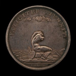 Taiteen tunnukset Belvederen torsolla, 1673. tekijältä Gérard Léonard Hérard