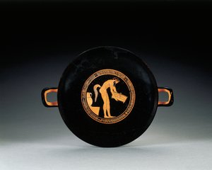 Ullakko Punahahmo kylix, noin 470 eaa tekijältä Greek