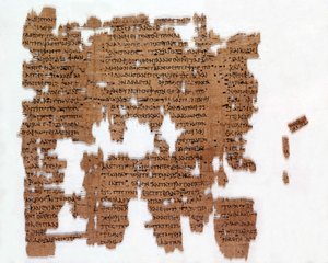 Kreikkalainen tieteellinen papyrus vuodelta 200 jKr. tekijältä Greek
