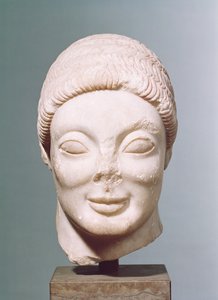 "The Rayet Head", Ullakko, Dipylonista, noin 530 eKr. (marmori)