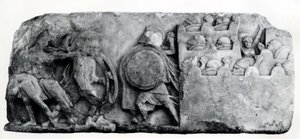 Osio Nereidin friisistä -monumentti Xanthusissa, noin 400-luvulla eKr. (relief) tekijältä Greek School