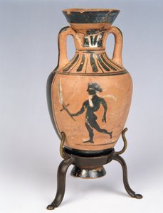 Pieni Panathenaic Amphora, Bulas Group, Ateena (keraaminen) tekijältä Greek School