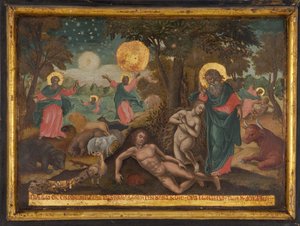 Credo in Deum, Luominen Apostolien uskontunnustus, 1700 tekijältä Greek icon