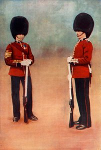 "Värikersantti ja sotamies, Scots Guards", 1900.