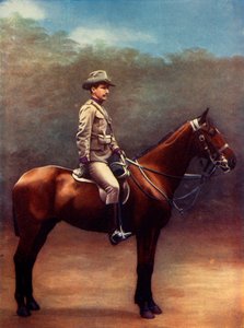 "Victoria Mounted Riflesin upseeri", 1901. tekijältä Gregory and Co
