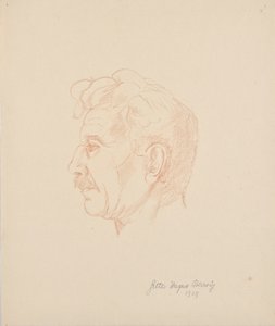Franz Barwig vanhemman muotokuva tekijältä Grete Wagner Barwig