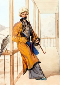 Kaukasialainen perinteinen mekko par Gagarin, Grigori Grigorievich (1810-1893)
