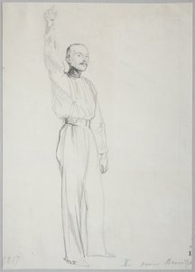 Kreivi Ksawery Korczak-Branickin muotokuva 1814-1879, noin 1840 tekijältä Grigori Grigorevich Gagarin