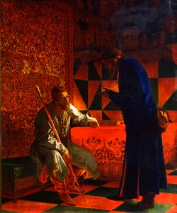 Ivan IV ja Malyuta Skuratov, 1870 tekijältä Grigori Semenovich Sedov