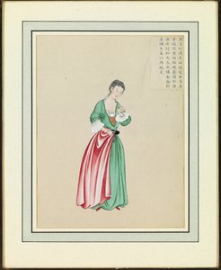 Ulkomaalaisen muotokuva, n.1765 tekijältä Guanpeng Ding
