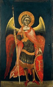 Àngel de Guariento (actiu 1338-1367 o 1370), tremp sobre taula, cap al 1354 finès tekijältä Guariento di Arpo