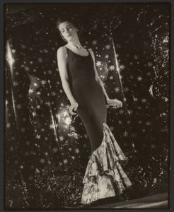 [Portrait of an Unidentfiied Female Fashion Model]