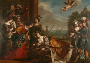 Didon kuolema tekijältä Guercino (1591 1666) (after)