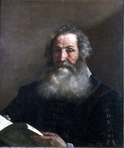 Vanhan miehen muotokuva tekijältä Guercino