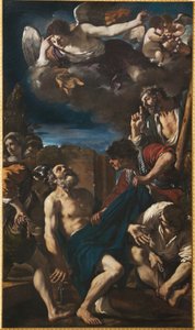Pyhän Pietarin marttyyrikuolema tekijältä Guercino