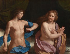 Amnon ja Tamar tekijältä Guercino