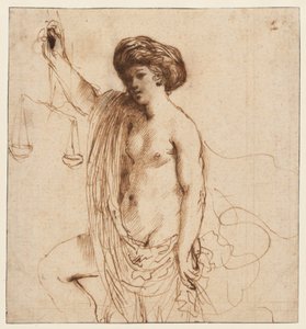 Oikeuden henkilöitymä tekijältä Guercino