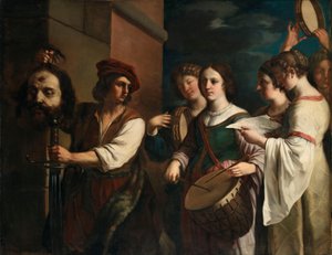 Daavidin riemuvoitto tekijältä Guercino