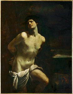 Saint Sebastien martyre dans un paysage - Pyhä Sebastian maisemassa ...