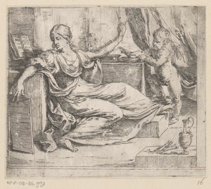 Oppimisen allegoria tekijältä Guido Reni