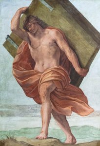 Aldobrandinin häiden huoneen kattofreskot, jotka kuvaavat kohtauksia Samsonin tarinoista (fresko) tekijältä Guido Reni