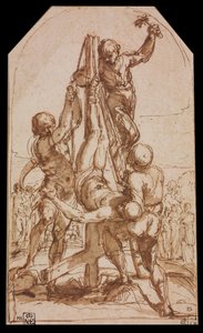 Pyhän Pietarin ristiinnaulitseminen tekijältä Guido Reni