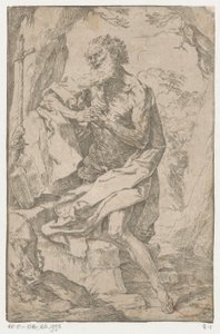 Finalització de Sant Jeroni al desert tekijältä Guido Reni
