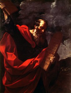 Mooses lakitauluilla tekijältä Guido Reni