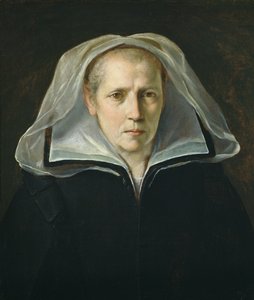 Äiti Ginevra Puccin muotokuva, n. 1610 (öljy kankaalle) tekijältä Guido Reni