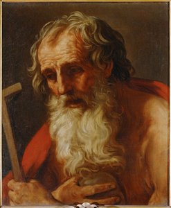 Saint Jerome (maalaus kankaalle) tekijältä Guido Reni