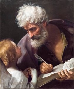 Pyhä Matteus evankelista tekijältä Guido Reni