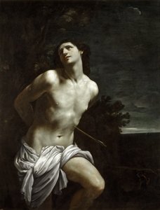Pyhä Sebastian, n. 1618. tekijältä Guido Reni