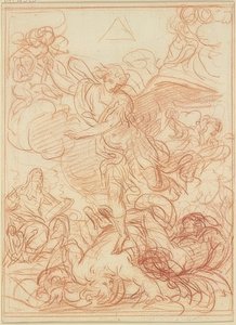 Pyhä Mikael voittaa paholaisen tekijältä Guido Reni
