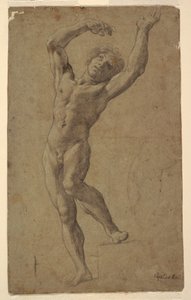 Tutkimus St.Sebastianille, Museo Pomarici Santomasi, Puglia, Italia tekijältä Guido Reni