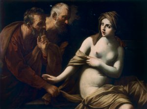 Susanna ja vanhimmat tekijältä Guido Reni