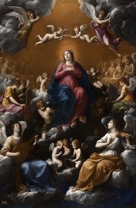Siunatun Neitsyt Marian taivaaseenasto, 1603. tekijältä Guido Reni