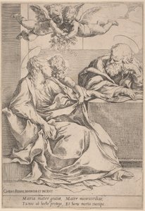 Pyhä perhe tekijältä Guido Reni