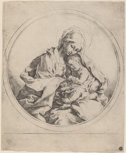 Neitsyt ja lapsi tekijältä Guido Reni